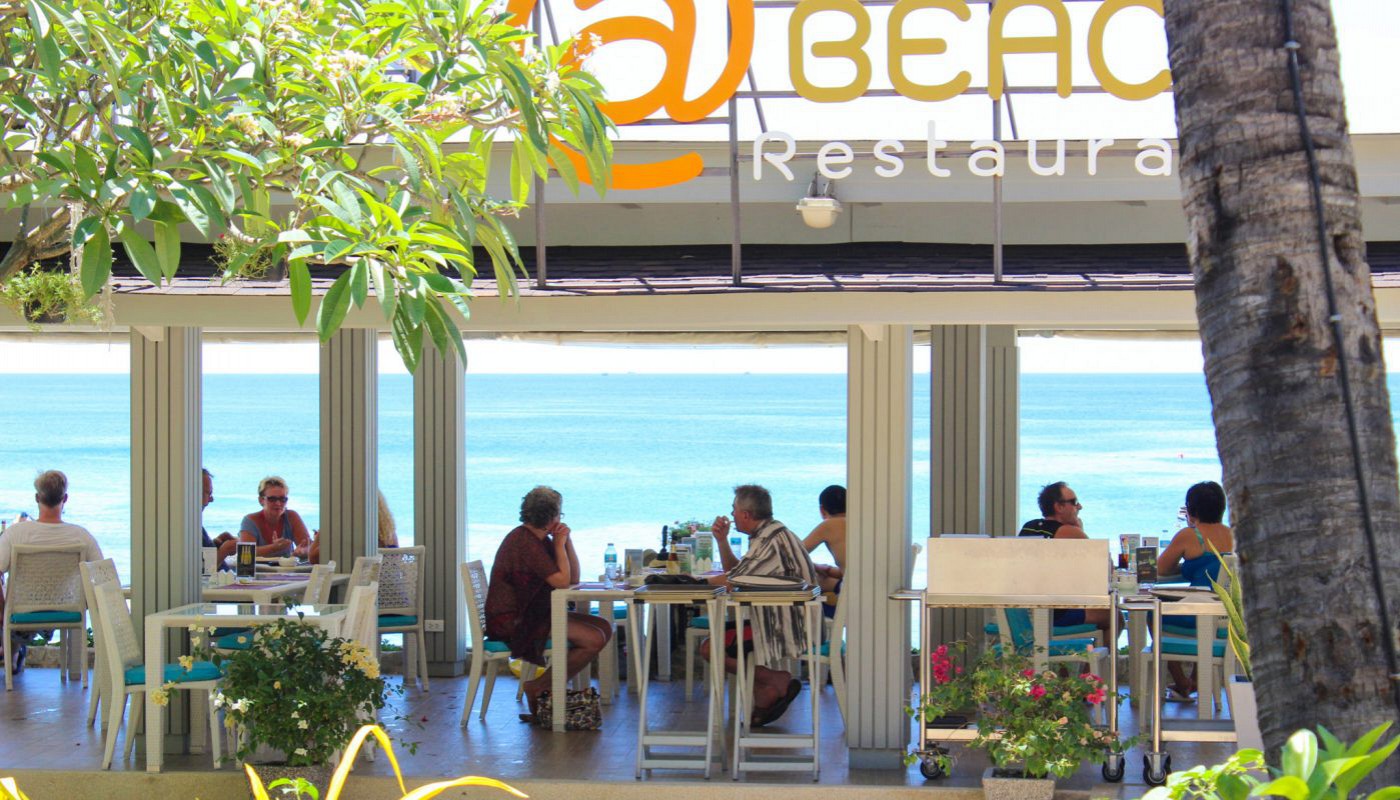 @Beach restaurant at Beyond Resort Karon